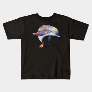 Galaxy Dolphin Kids T-Shirt